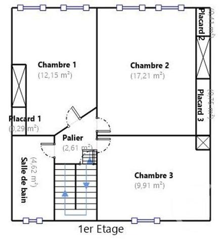 Maison à vendre  6 pièces - 103 m2 HESDIN - 62