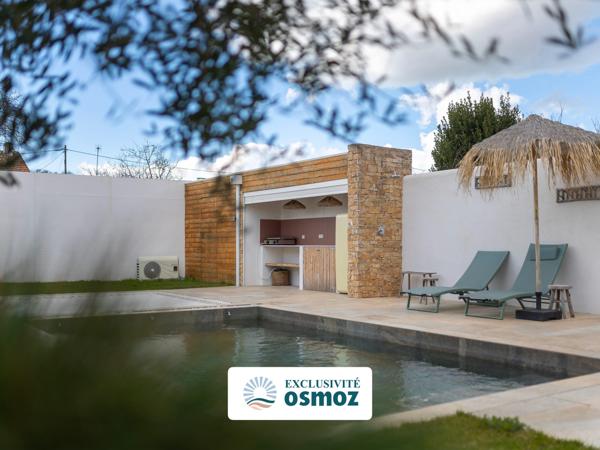 Magnifique maison type T4 avec jardin, piscine et garage !