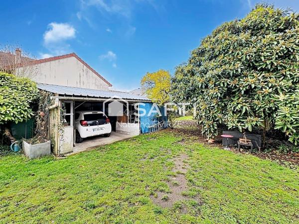 Jolie meulière à 15' à pied du RER Vésinet Centre