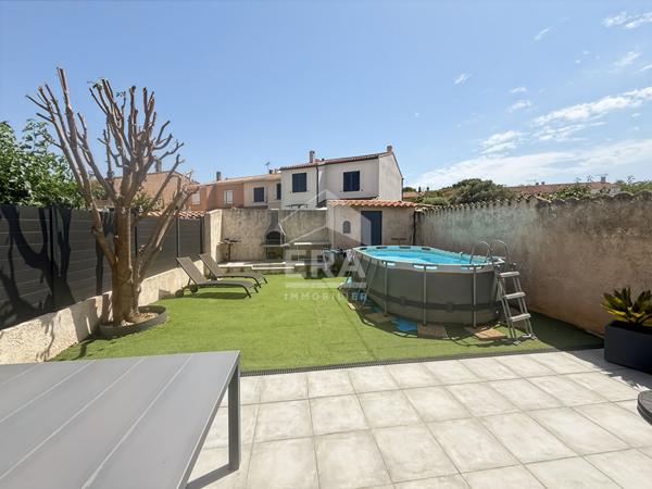 VITROLLES - LES PINCHINADES - Maison mitoyenne T4 de 108m2 sur une parcelle de 190m2 avec garage
