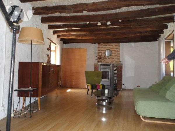 SOUMANS (23) CREUSE, A vendre maison de famille de 150 m² hab. avec dépendances en centre bourg...