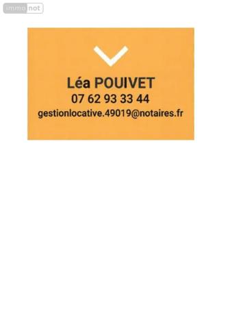 Location - Maison Candé 49440 100 m 2