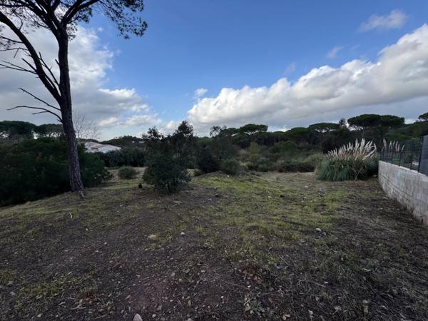 Immobilier Fréjus (83600) – Terrain constructible 1037m2 – 270 000 €