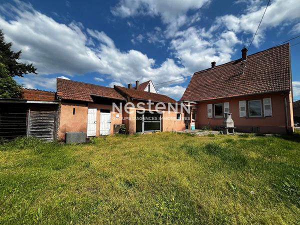 Maison spacieuse a renover avec jardin, proche ecoles et commodites, situe a Haguenau