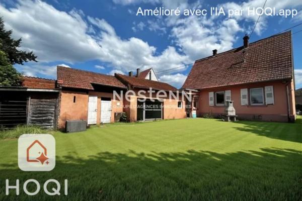 Maison spacieuse a renover avec jardin, proche ecoles et commodites, situe a Haguenau