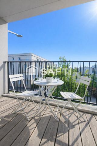 T3 récent, lumineux, balcon sud, 2 parkings + cave