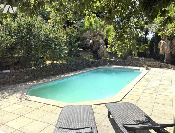 QUARTIER CALME VILLA T5 AVEC PISCINE ET GARAGE TERRAIN 3500M² SAINT-MAXIMIN