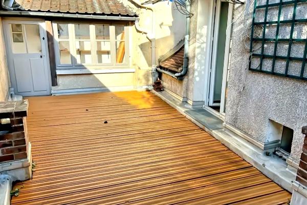 maison de ville triplex avec terrasse