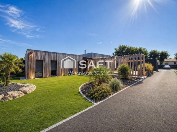 propriété contemporaine haut de gamme, 239m2, piscine, parcellel 1900m2