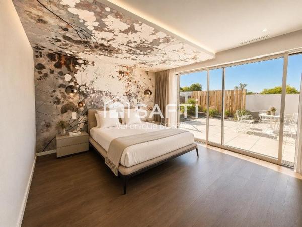 propriété contemporaine haut de gamme, 239m2, piscine, parcellel 1900m2