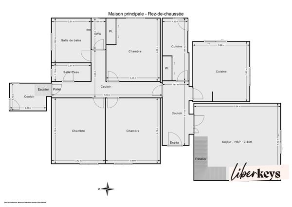 ENSEMBLE IMMOBILIER DE CHARME EN PLEINE CAMPAGNE – 2 HABITATIONS – PARC ARBORÉ – FORT POTENTIEL