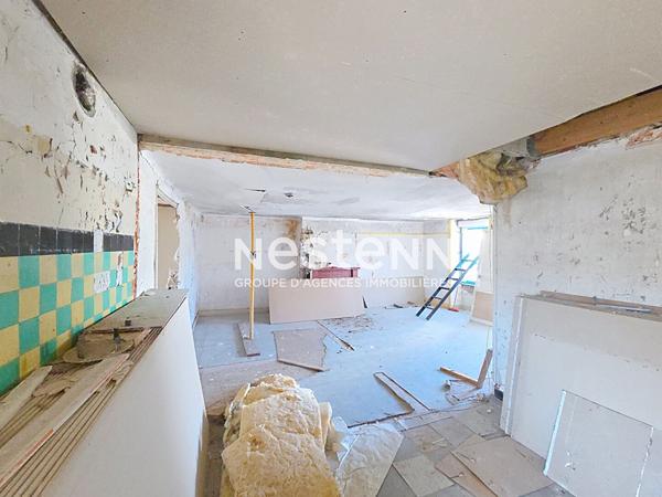 Maison de ville à rénover avec commerce à vendre au Faouët - 151,86 m²