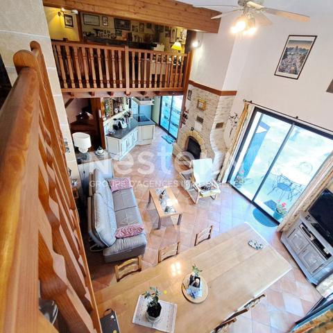 A VENDRE MONTS D'OLMES APPARTEMENT / TERRASSE 116 M² / GARAGE