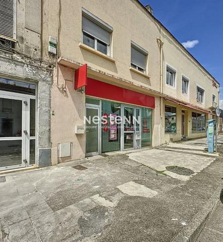 A vendre un Immeuble de rapport à Auch 200 m2 avec Local Commercial et Appartement T2