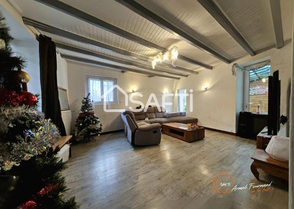 MAISON 7 PIECES 5 CHAMBRES + GRAND GARAGE