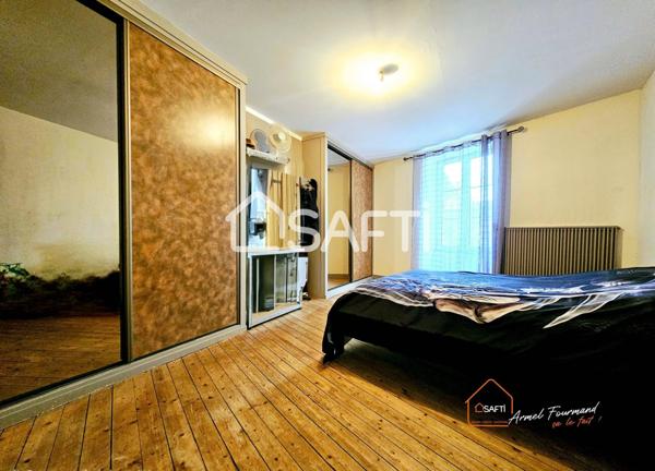 MAISON 7 PIECES 5 CHAMBRES + GRAND GARAGE