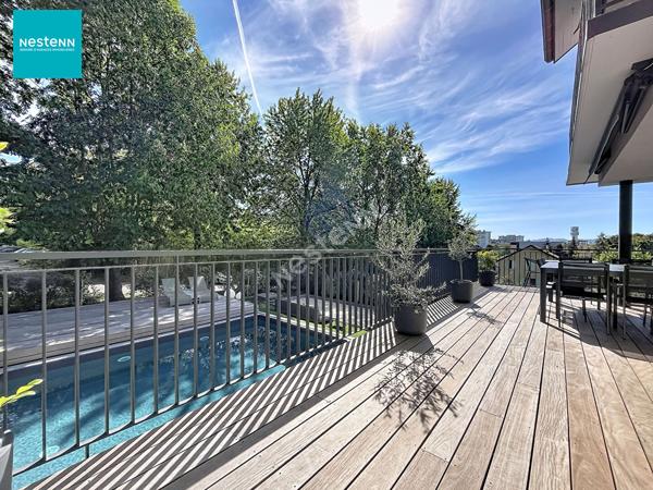 ANNECY-LE-VIEUX _ Appartement en duplex 8 pièces, de 170 m², avec jardin, piscine et garage à vendre
