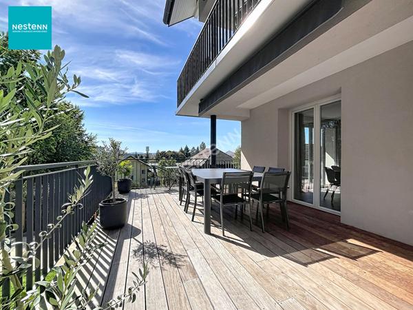 ANNECY-LE-VIEUX _ Appartement en duplex 8 pièces, de 170 m², avec jardin, piscine et garage à vendre