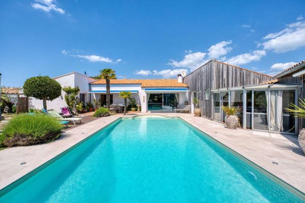 Île de Ré - Rivedoux Plage - Maison familiale avec piscine à proximité village et plage