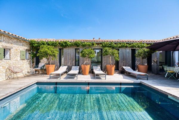 Île de Ré - Sainte Marie de Ré - Maison familiale avec piscine à proximité village et plage