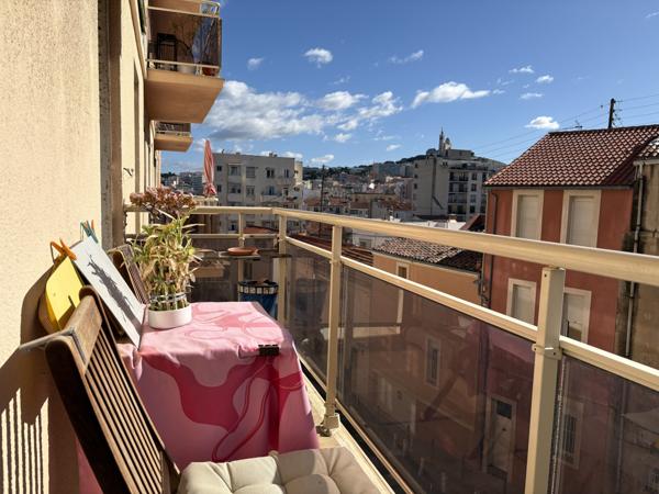 Marseille (13007) Appartement T3 de 68 m2 avec Balcon 7ème