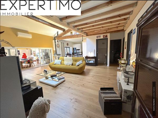 Merville (31330) Maison de village meublée avec piscine intérieure