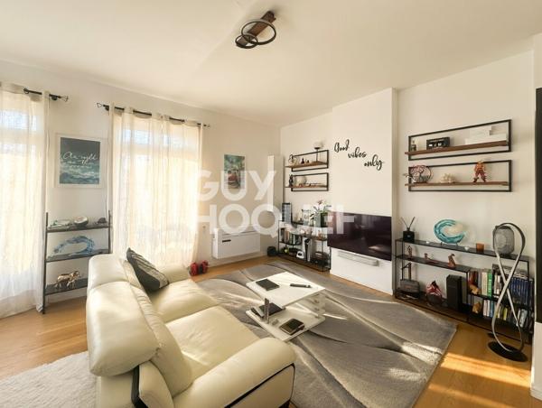 QUARTIER FAUBOURG MEDITERRANEE: JOLI T2 58.07 M2 MEUBLE