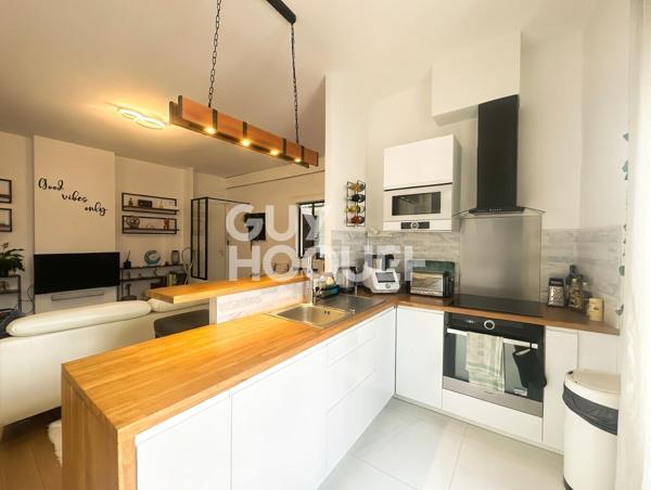 QUARTIER FAUBOURG MEDITERRANEE: JOLI T2 58.07 M2 MEUBLE