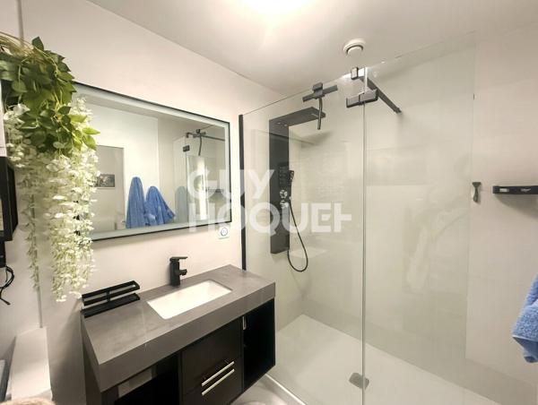 QUARTIER FAUBOURG MEDITERRANEE: JOLI T2 58.07 M2 MEUBLE