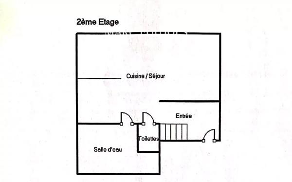 Immeuble Mureaux Centre ville- Local + F2 + F4 176 m² carrez