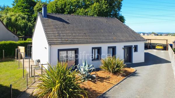 Pavillon contemporain de 151 m² avec 4 chambres dont une suite parentale à 10 min du Mans