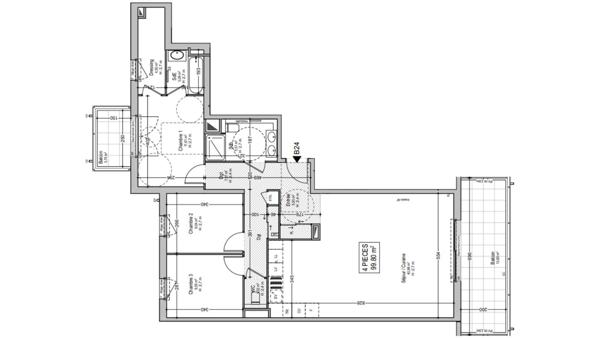 Appartement à vendre 4 pièces 100 m² Marseille 8