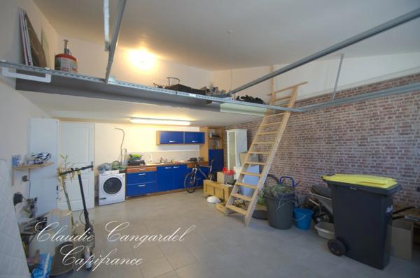 MARSILLY, Villa contemporaine de plain-pied, 4 chambres, avec piscine, sans vis à vis, à deux pas de l’océan