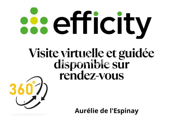 Appartement 3 pièces - 55 m² Exclusivité efficity