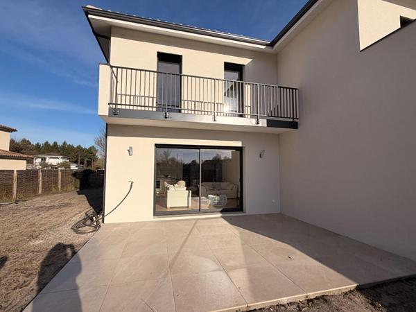 Maison neuve Pessac 4 pièces 3 chambres et grand jardin