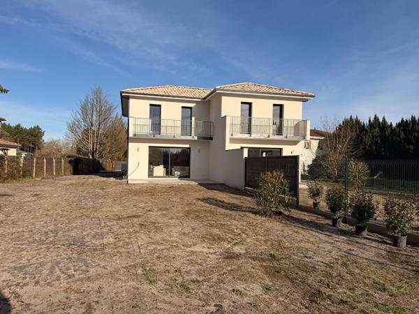 Maison neuve Pessac 4 pièces 3 chambres et grand jardin