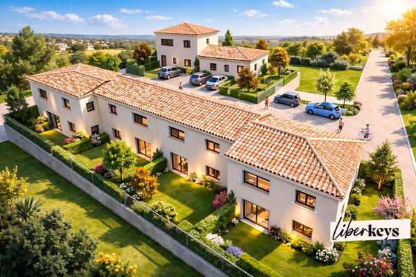 Maison T3 de 75m2 avec jardin – Programme neuf à Marignane