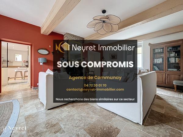 Maison - Ancien corps de Ferme- 187m²- 6 chambres- garage -jardin