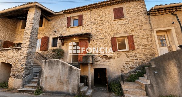 À vendre Maison 3 pièces 66.82 m² - Laudun-l'ardoise 30290