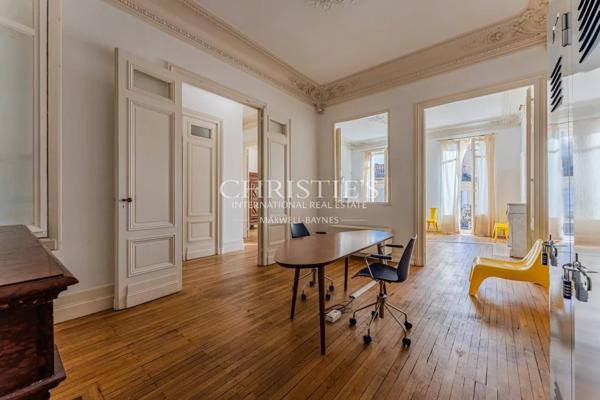 BORDEAUX SAINT-GENÈS – APPARTEMENT DE CARACTÈRE – USAGE MIXTE HABITATION & BUREAU