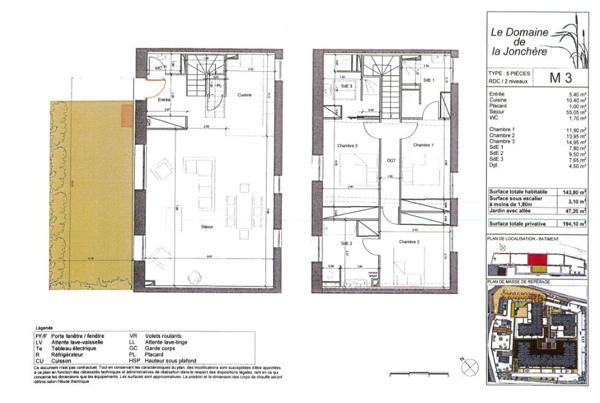 Maison 5 pièces 143.8 m2 et grenier