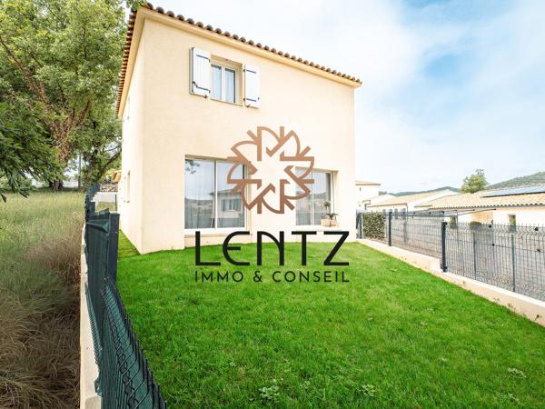 Maison neuve de 100 m² avec garage et jardin à deux pas des commodités