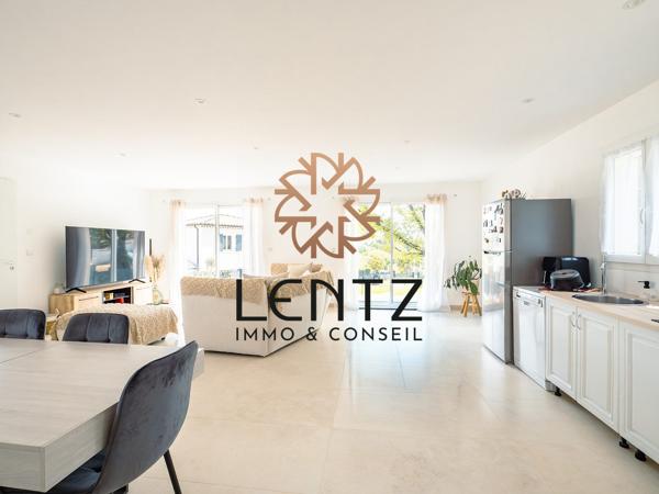 Maison neuve de 100 m² avec garage et jardin à deux pas des commodités