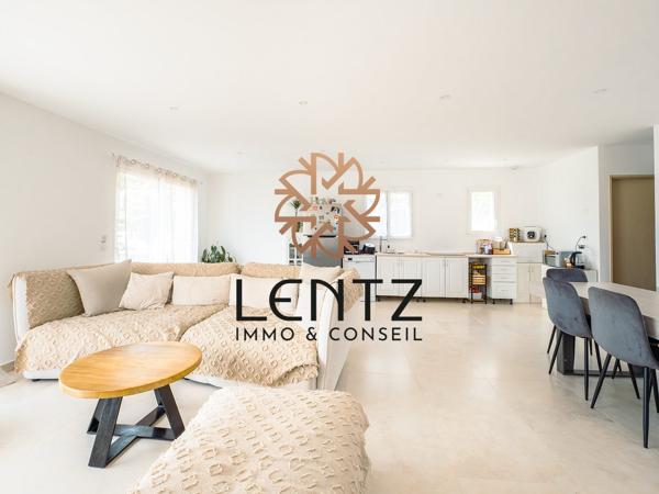 Maison neuve de 100 m² avec garage et jardin à deux pas des commodités
