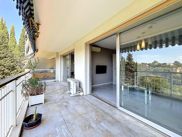 CANNES HAUT STANISLAS | 3 PIÈCES 80 M² TERRASSE 17M2 SUD OUEST ? VUE MER