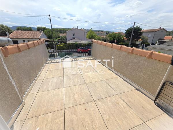 Maison t3 de 73m² sur une parcelle de 215m²