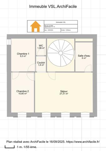 Immeuble 9 pièces - 160 m²