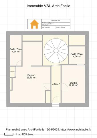 Immeuble 9 pièces - 160 m²