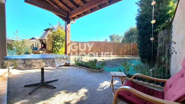 Location meublée avec jardin et piscine collective