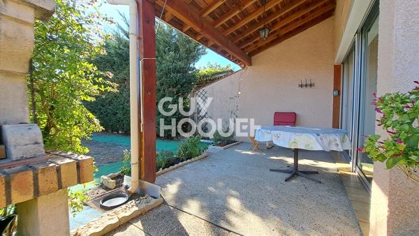 Location meublée avec jardin et piscine collective